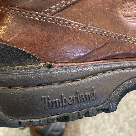 Timberland Support Brake Propel Flex Men\'s Brown Leather Boots Shoes Size 9.5M main image 15